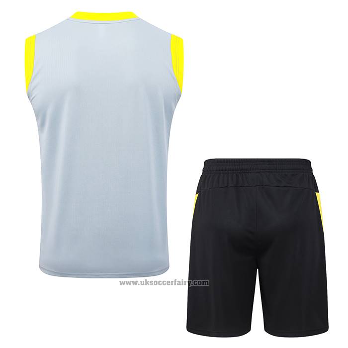 Tracksuit Borussia Dortmund Without Sleeves 2025-2026 Grey